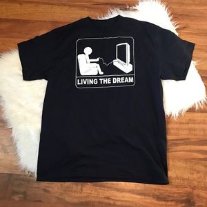 Urban Pipeline | Living The Dream Video Gamer Tee